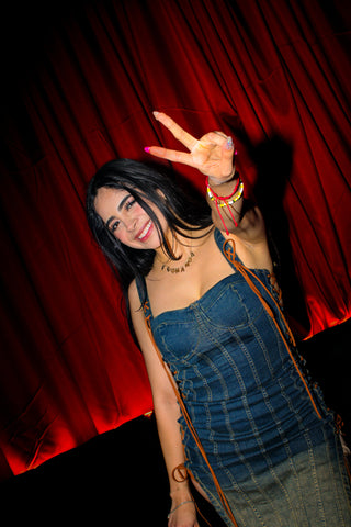 Feer Villalvazo wearing Elia Enamora.CO