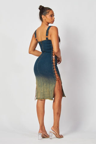 Indigo Icon Dress