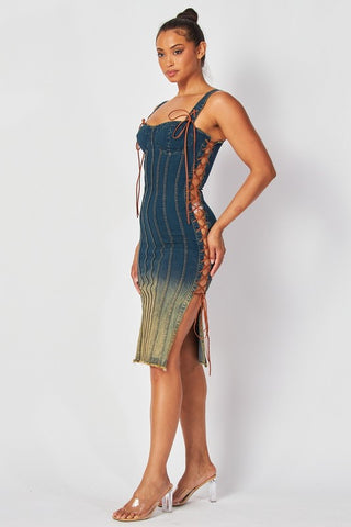 Indigo Icon Dress
