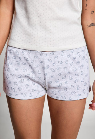 Pointelle Kitten Around Shorts